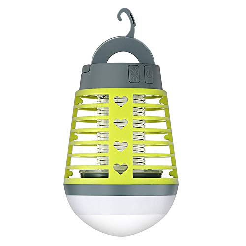 Lixada Bug Zapper & LED Camping Lantern & Flashlight 2-in-1 Eletric Lamp...