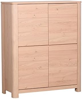 Parisot Malo Dishes Cabinet, Brown