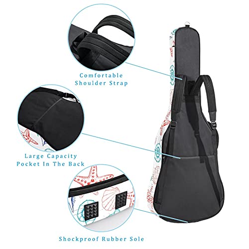 Housse pour guitare classique et basse étanche avec poche de rangement zippée - 3