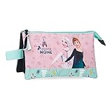 Disney Frozen Arendelle is Home Estuche Triple Azul 22x12x5 cms Poliéster