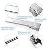 Alligator Hair Clips, 210 PCS Single Prong Metal Clips for Hair Bows and Crafts - Silver Flat Gator Clips in Bulk DIY Supplies for Accessory Making (1.8 Inch & 2.2 Inch) Aisuly #3