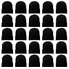 Paquete de 25 gorros de invierno a granel para hombres y mujeres, gorros de punto al por mayor para clima frío