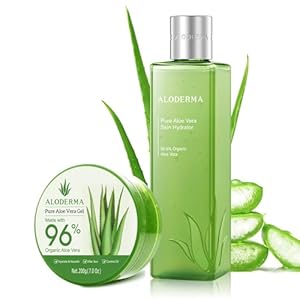 All Purpose Aloe Vera Gel Set – 2 Pieces – Skin Hydrator, 200g Aloe Vera Gel