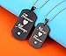 SunnyHouse Jewelry His & Hers Matching Set Titanium Stainless Steel Always and Forever Couple Pendant Necklace in a Gift Box