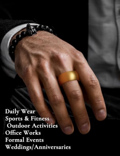 Image of King Will Men's Women's Tungsten Carbide Ring 24k Gold Plated Rose Gold Plated Domed Polished Finish Wedding Band