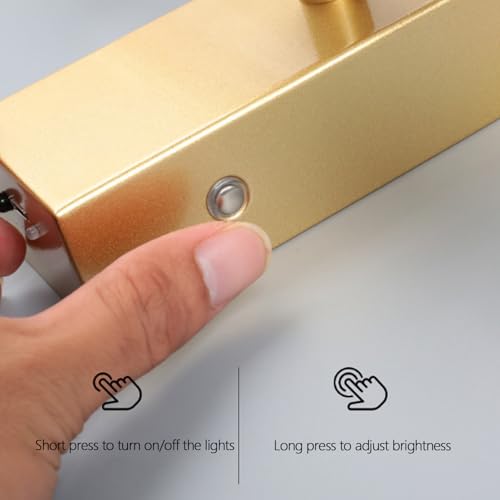 Lámpara de pared de cristal de burbuja y diseño moderno de hierro 2