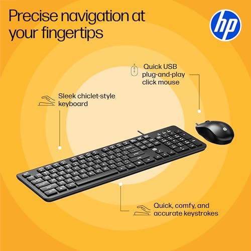 HP Store HP KM190 Wired Mouse and Keyboard Combo - Image 4