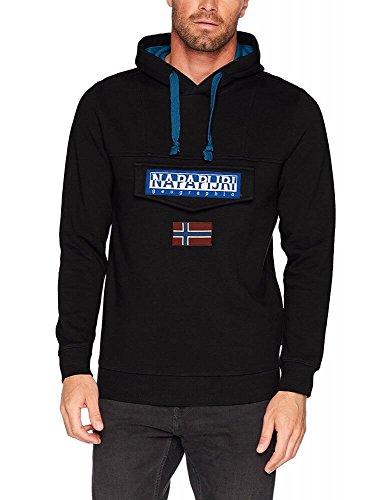 Napapijri Burgee 1 Felpa, Blu (Blu Marine 176)