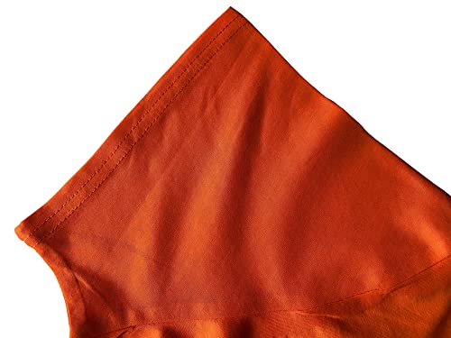 Danvouy Womens T Shirt Casual Cotton Short Sleeve V-Neck Graphic T-Shirt Tops Tees Orange Xx-Large #TOP1