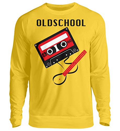 Pull unisexe jaune en taille L : le tricot ample et confortable pour tous