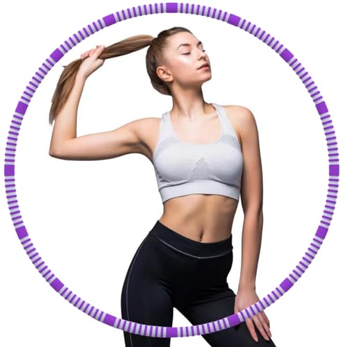 Shynova Hula Hoop Reifen Erwachsene: 0,9Kg Hoola Hullahub für Anfänger...