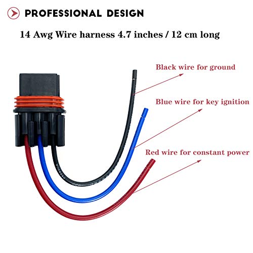 Conector de plugue de pulso de substituição para Polaris Ranger XP 1000 / RZR RS1 Pro/General Pulse