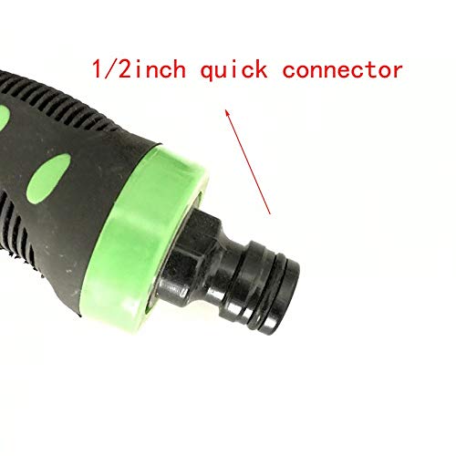 Pistola a spruzzo regolabile a 7 modalità per irrigazione da giardino, irrigazione e lavaggio auto, ugello versatile per irrigazione e pulizia efficienti, IT237