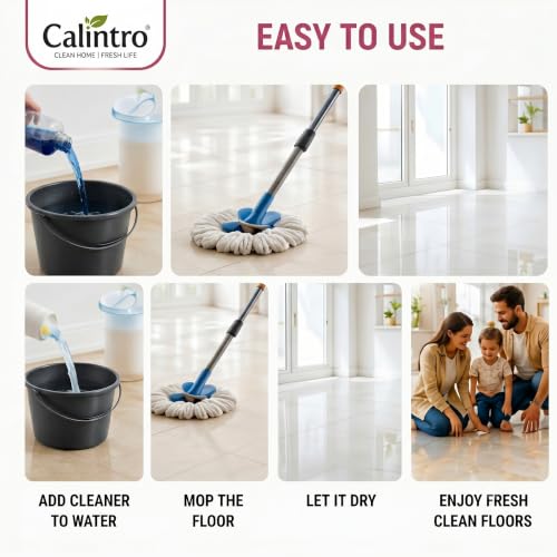 Image of Floor Cleaner Liquid 5L - Multipurpose Surface Cleaner with Long Lasting Fresh Fragrance | Removes Dirt, Stains & Odor | Suitable for Tiles, Marble, Granite, Ceramic & Bathroom Floors (Rose)