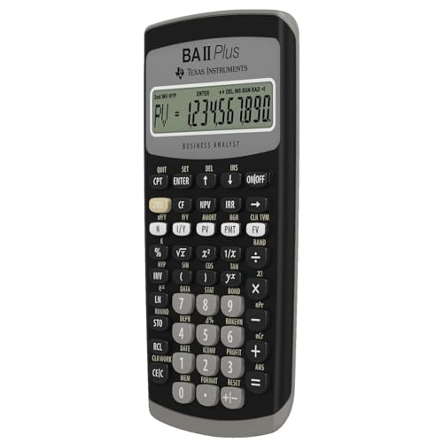 Texas Instruments BAII Plus Financial Calculator, Black - image 3