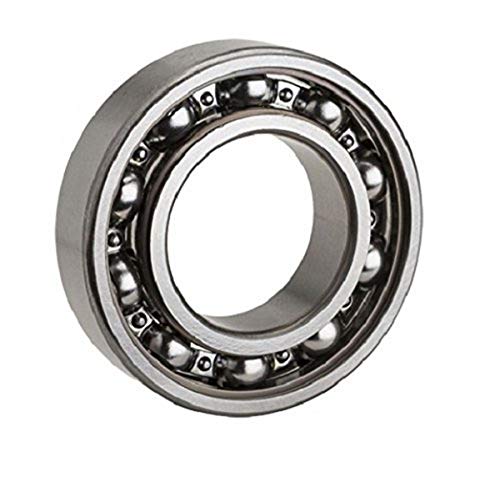 NTN Bearing 6206 Single Row Deep Groove Radial Ball Bearing, Normal Clearance, Steel Cage, 30 mm Bore ID, 62 mm OD, 16 mm Width, Open #1