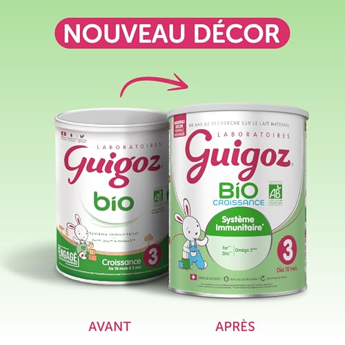 Guigoz lait en 3ème age bio - vue 3