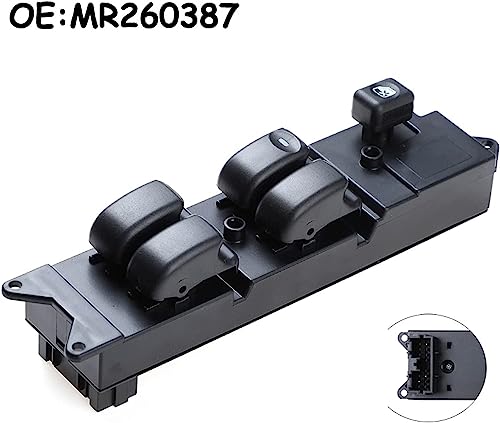 Interrupteur MR260387 de commande de fenêtre électrique avant gauche réactif