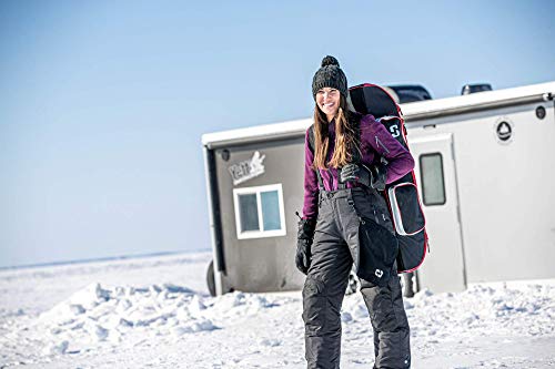 Striker Transporter - Rugged Durable Portable Fishing Bag with Built-in Shoulder Carry Straps, Up to 5 Ice Rods 36" Capacity