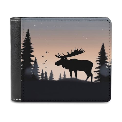 WIMMY Large Capacity Wallet for Men, Leather Soft Credit Card Holder