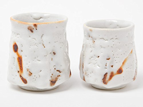 Amazon | 美濃焼 陽明庵 加藤直彦作 夫婦湯呑 | 陽明庵 | 湯呑み