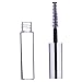 eBoot 4 ml Empty Mascara Tube with Eyelash Wand, Rubber Inserts and Funnels Set for Castor Oil, DIY Mascara Container with Cap (Silver)