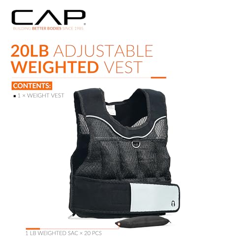 CAP Barbell Adjustable Weighted Vest | Various Sizes - Image 3