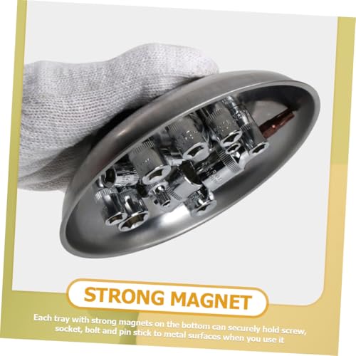 Bandeja magnética para piezas ideal para reparaciones del motor en el garaje de casa 3