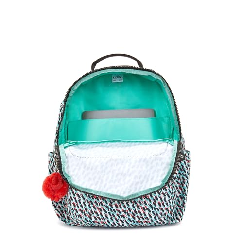 Image of Kipling Women's Seoul 15 inch Laptop Backpack, Durable, Roomy with Padded Shoulder Straps, Built-In Protective Sleeve