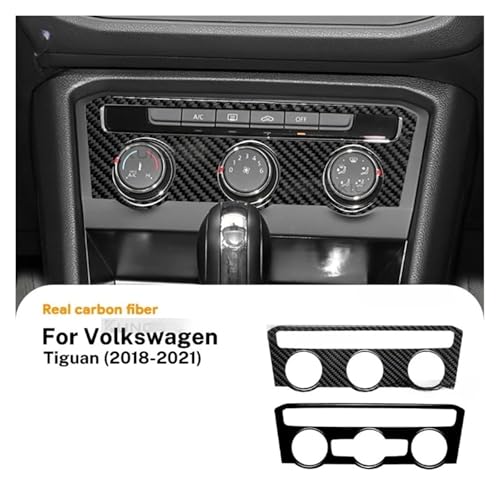 Commande climatisation Tiguan rayée - Masquez les défauts en carbone - 3