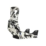 Burton - Fijaciones de snowboard Step on Re:Flex City Streets para hombre, talla L, color blanco