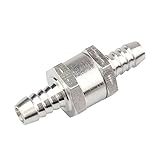 Das elektromagnetische Ventil One Way Kraftstoff Rückschlagrückschlagventil 6mm / 8mm / 10 mm / 12 mm Benzin und Dieselöl Industriebedarf (Color : 9mm)