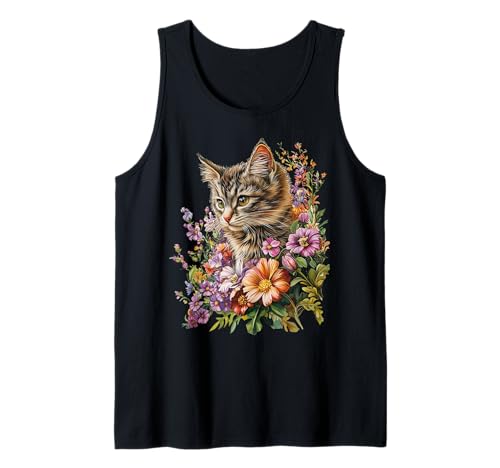 Graphic Cat Lover Novelty Camisole