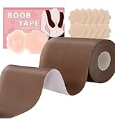 BEWTEIM Large Breast Tape for Heavy Breast, Plus Size Boob Tape 4 inch, Boobytape for Breast Lift...
