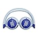 JBL Junior 320BT - Wireless on-Ear Kids Headphones with JBL Safe Sound (<85dB), Fit for Kids, Parental Control with Customizable Volume & Playtime and 50Hr Battery Life (Blue)