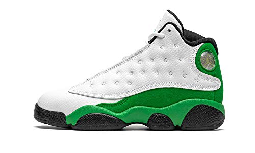 Jordan Kid's Shoes Nike 13 Retro (PS) Lucky Green 414575-113 (Numeric_12_Point_5)
