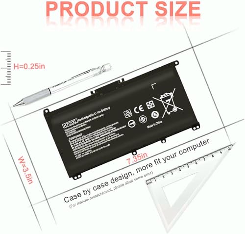 Image of HT03XL HSTNN-DB8R HSTNN-UB7J Battery for HP L11119-855 7265NGW Pavilion 15-DB Series14M-DH0003DX 14M-DH1003DX 15T-CS200 15-DY0013DX 15-DY1023DX 15-DY1751MS 15-CS3073CL