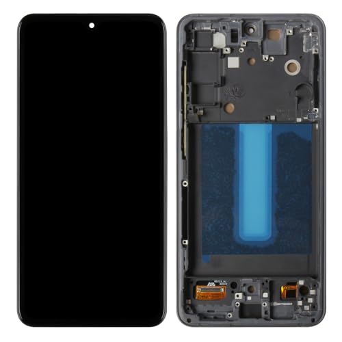 OLED for Samsung Galaxy S21 FE 5G Screen Replacement,for Samsung S21 FE SM-G990B SM-G990U SM-G990W 6.4" LCD Display Touch Screen Digitizer Assembly(Black with Frame)