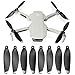 Produktbild Behorse 4 Paare Mini 2 DJI Mavic Mini SE Propeller Geräuscharme Klingen Schnellverschlussstützen für DJI Mini 2 Zubehör (Silber)