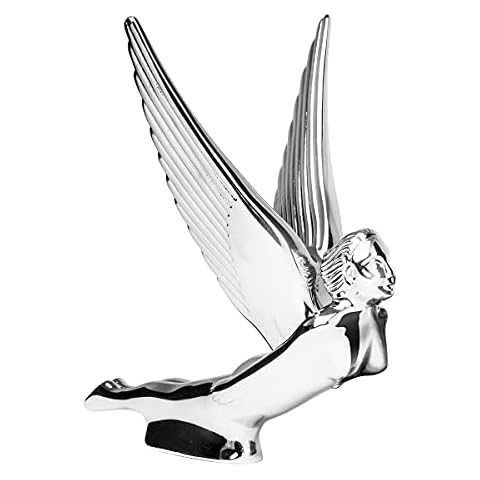 GG Grand General 48110 Chrome Flying Goddess Hood Ornament Cover