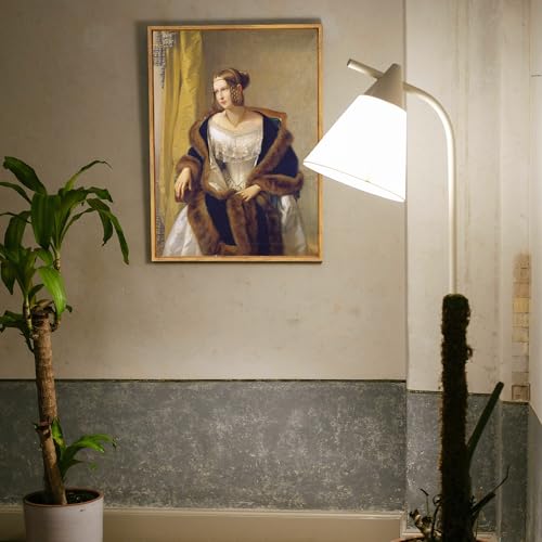 Image of 16x20 Canvas Floater Frame for 0.6-0.9 inch Deep Art Prints,Nut Brown | YIVIVEN Floating Frames for Wall Art Decor,Canvas Frame for Canvas Painting,Frame for Oil Painting,Painting Frames Kit