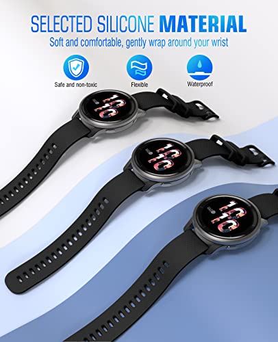 MoKo Strap Compatible with Garmin Vivoactive 4S/Venu 4 41mm/3S/2S/Forerunner 265S/255S/255S Music/Vivomove 3S - Image 4