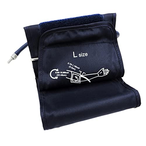 P Prettyia Brazalete de Presión Arterial Grande, Puño Extra Grande Ajustable con Tubo de PVC, Ideal para Adultos Mayores y Adolescentes Cover