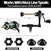 PLUSINNO Fishing Line Spooler with Unwinding Function, Fishing line Spooling Station Versatile for Both Thick & Thin Rods, Works with Spinning Reel, Cast Reel Without Line Twist-B