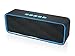 Altoparlante Bluetooth Senza Fili con Porta per schede AUX / USB / TF, Altoparlante Doppia stereo portatile esterno con Audio HD, Radio FM per Viaggio festa (blu 1)