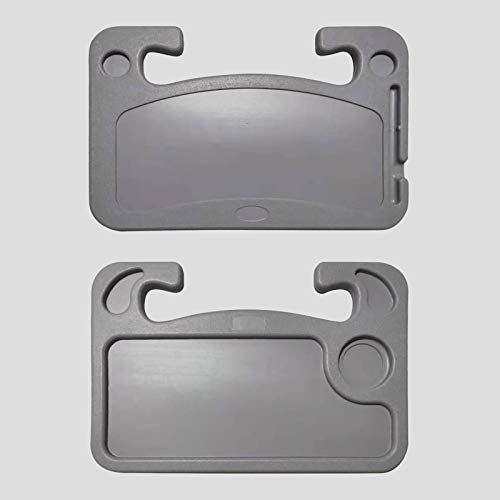 Volante, mesa, carro, mesa Adaskala, laptop, bandeja, lanche, mesa de viagem, gancho compacto, no ga