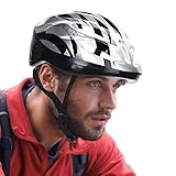 Materiale selezionato: è essenziale per gli amanti degli sport all'aria aperta perché non è solo accogliente ma anche estremamente sicuro. Calotta in policarbonato di alta qualità + EPS per realizzare i caschi da bici, che hanno anche una fodera in cotone a rete, una chiglia tampone e più strati di protezione.