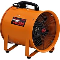 Amazon.co.jp: ワキタ MEIHO ポータブル送風機 FB300 口径寸法Φ320mm