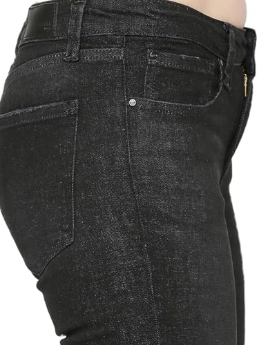 Image of Spykar Women's High Rise Wash Lycra Super Skinny Fit Jeans