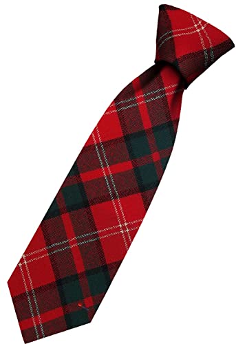 Cravate en laine Nisbet Tartan fabriquée en Écosse par I LUV LTD